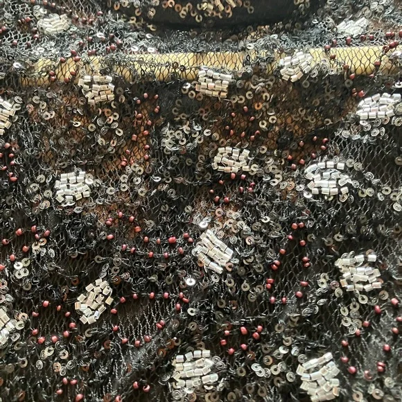 Zara Limited Edition Black Midi Embellished dress. NWOT size M/L - Picture 11 of 16